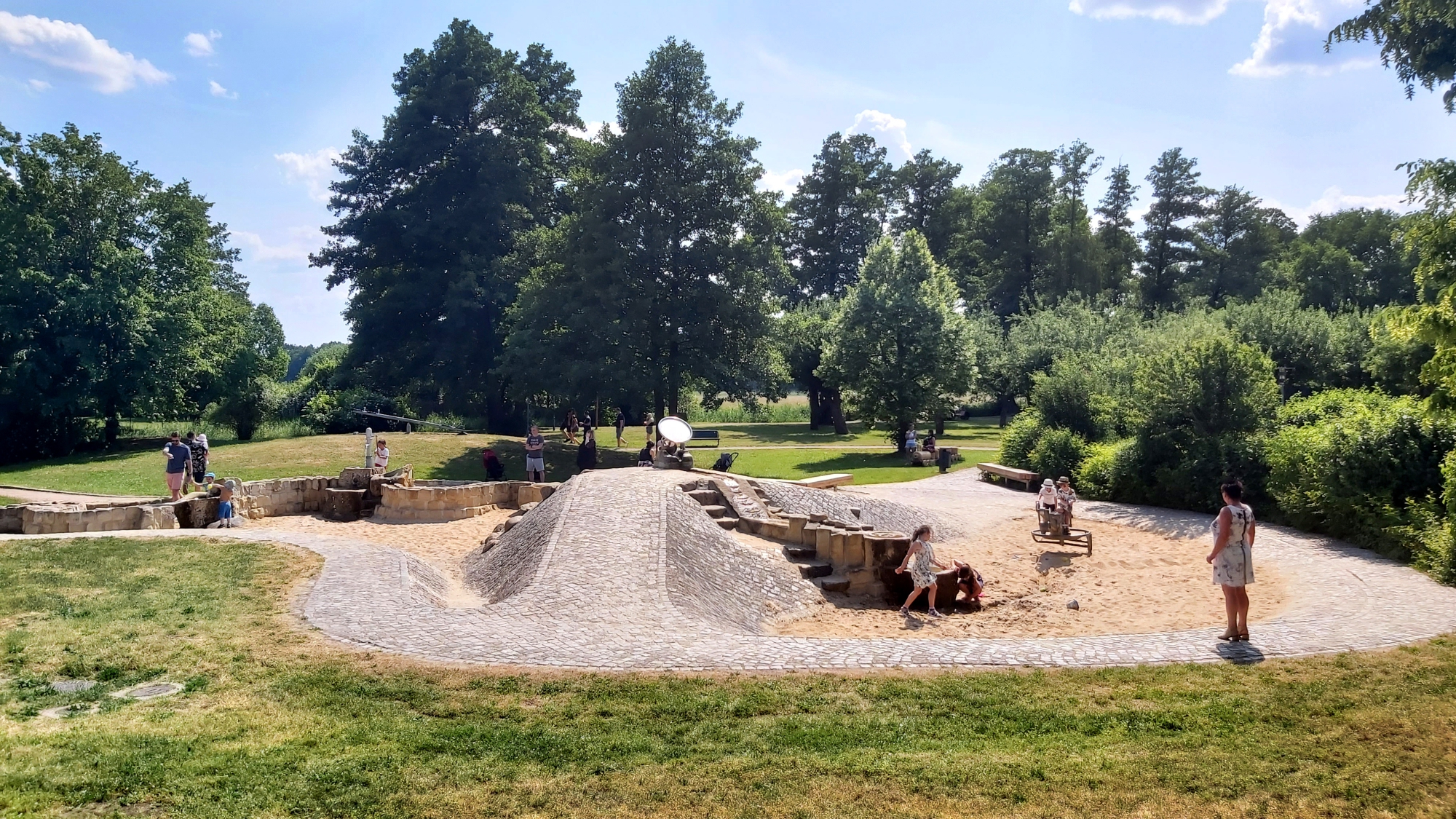 Wasserspielplatz im LAGA-Park