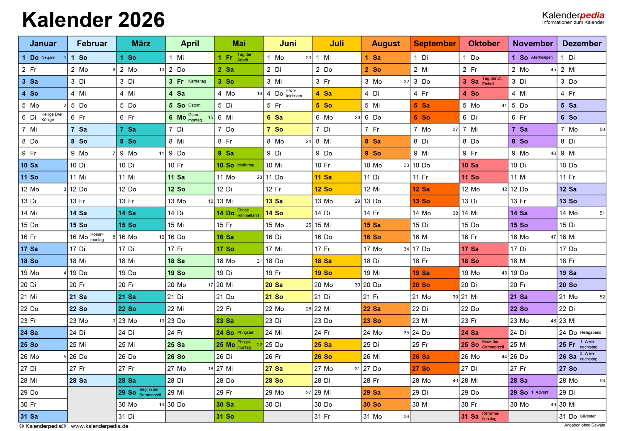 SAVE THE DATES 2026